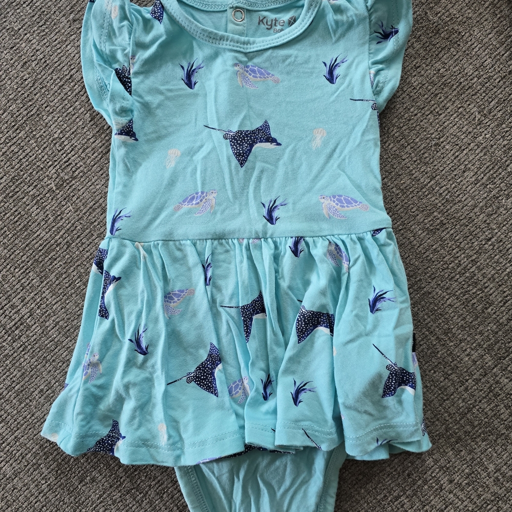 Kyte Baby Twirl Dress - 0-3mo - Picture 2 of 5
